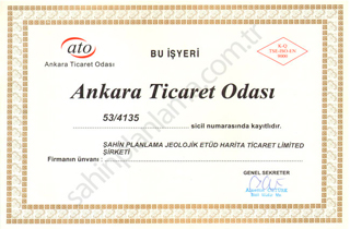 şahin Planlama ATO Kayıt